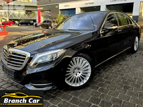 مرسيدس S-Class L 2014 سوداء فارهة: 68 ألف كم فقط،...