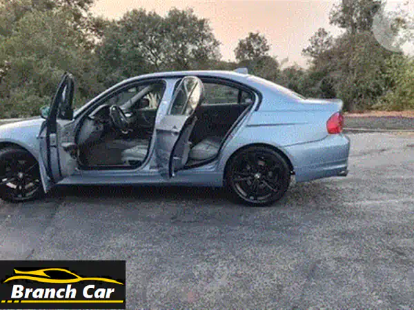 BMW 325 2006 أسود سبورت | بحالة الوكالة 0 حوادث | إطارات جديدة وفتحة سقف