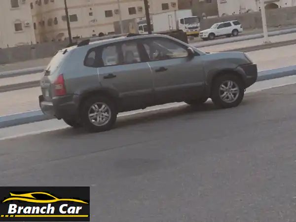 فرصتك الذهبية: هيونداي توسان 2007 فضي – فحص واستمارة وكفرات جديدة، شاشة أندرويد، أوتوماتيك!