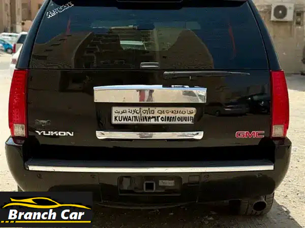 امتلك الفخامة والقوة: GMC Yukon Denali 2008 (أسود) – فرصة بيع عاجلة لا تفوت!