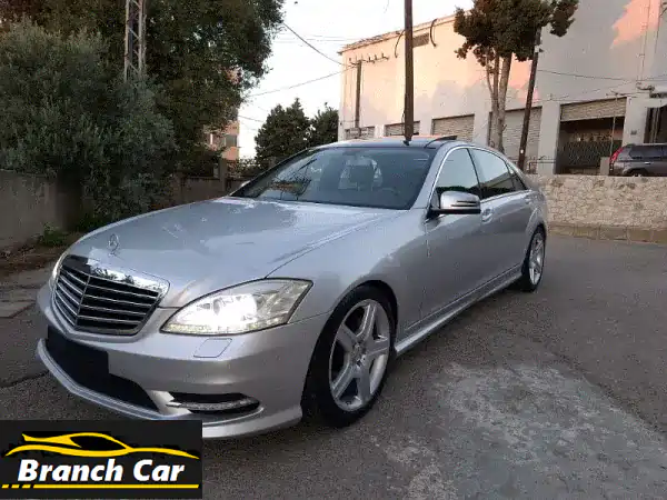مرسيدس S350 L 2009 AMG Look فضية: فخامة جارغور بحالة...