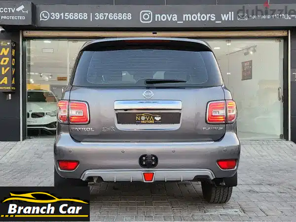 فرصة لا تُعوّض: نيسان باترول بلاتينيوم V6 موديل 2018 - فل أوبشن، بحالة المصنع في البحرين!