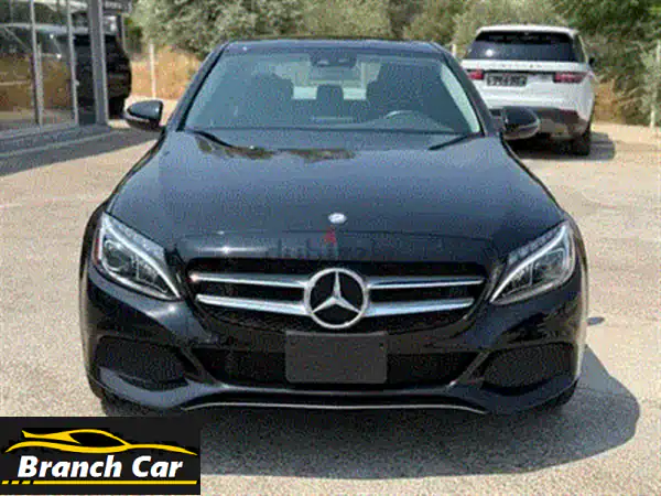 مرسيدس C300 كوبيه 2017 | أبيض مميز | فل كامل | 82 ألف ميل | استثمر في الفخامة!
