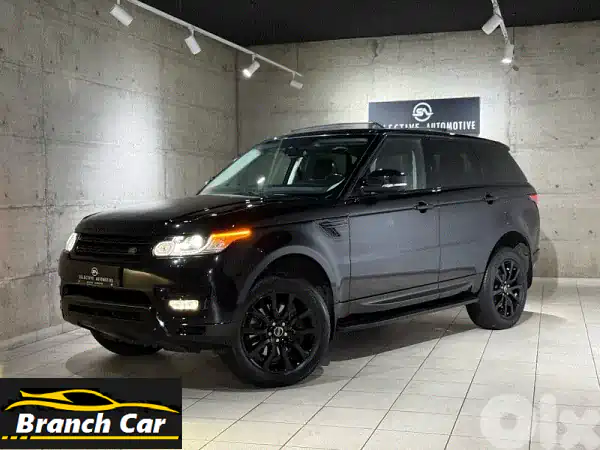 Range Rover Sport HSE 2014 أسود فاحم | مالك واحد، 60 ألف ميل |...