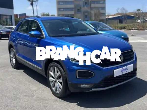 فولكس فاجن T-Roc 2021 ديزل أوتوماتيك للبيع بالدار البيضاء...