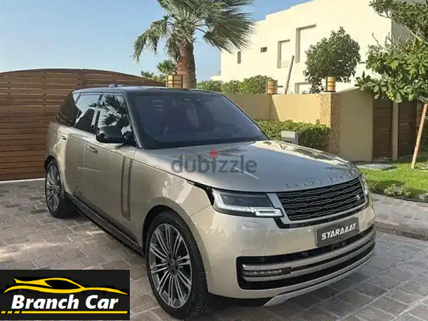 رنج روفر HSE V8 2023 الذهبية: كالجديدة تماماً (18 كم!)...