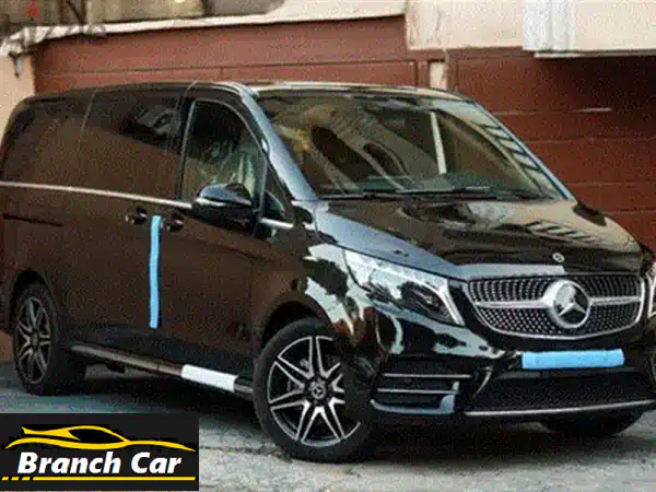 مرسيدس بنز V300 2026 PRE-OWNED: وارد (أسود)، مواصفات كاملة | الفخامة المطلقة بانتظارك!