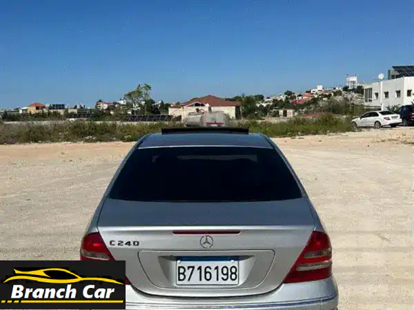 مرسيدس C-Class C240 4MATIC موديل 2003: فخامة ألمانية رمادية...