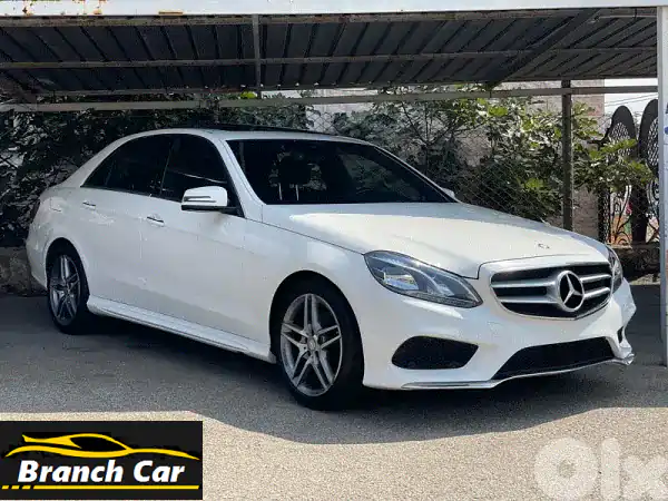 مرسيدس E350 4MATIC 2016 بيضاء | فخامة E-Class بحالة...