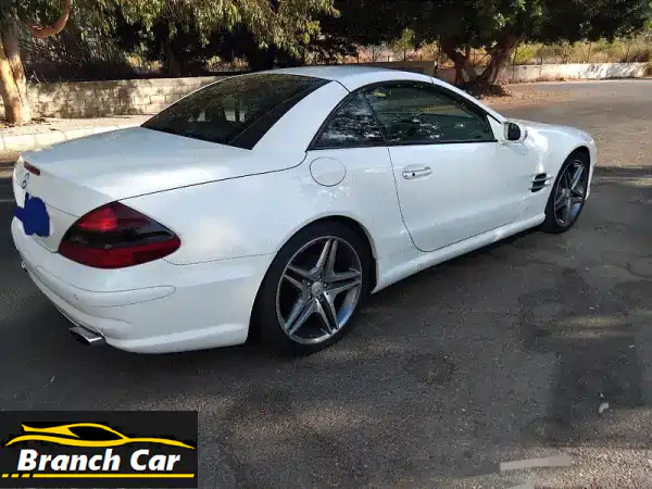 مرسيدس SL 500 2003 بيضاء | 75 ألف كم فقط | وارد...