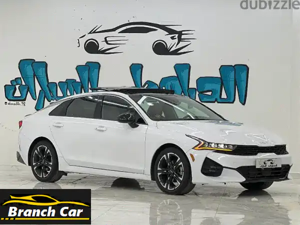 كيا K5 GT-Line 2023 (أوبتيما) | فل كامل أحمر/أبيض |...