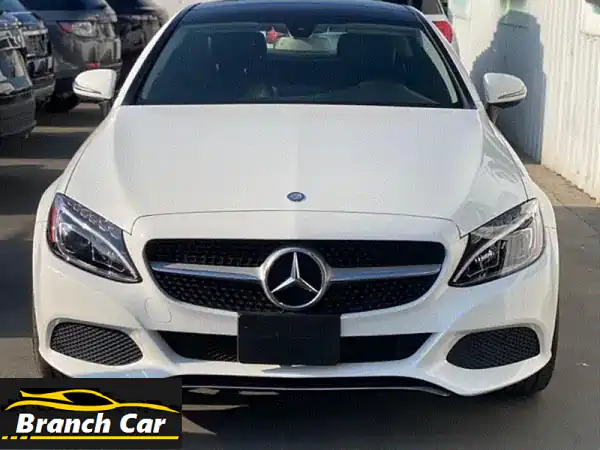 امتلك الفخامة: مرسيدس C300 كوبيه 2017 | أبيض بولار |...