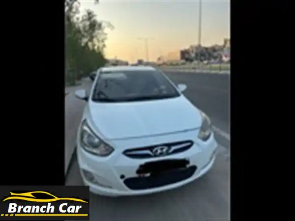 فرصة ذهبية: هيونداي اكسنت 2013 فل أوبشن بفتحة سقف...