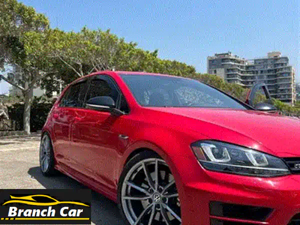 فولكس فاجن جولف R 2016 (Golf 7 R) سوداء | صيانة كتانة كاملة | 300 حصان ودفع رباعي!