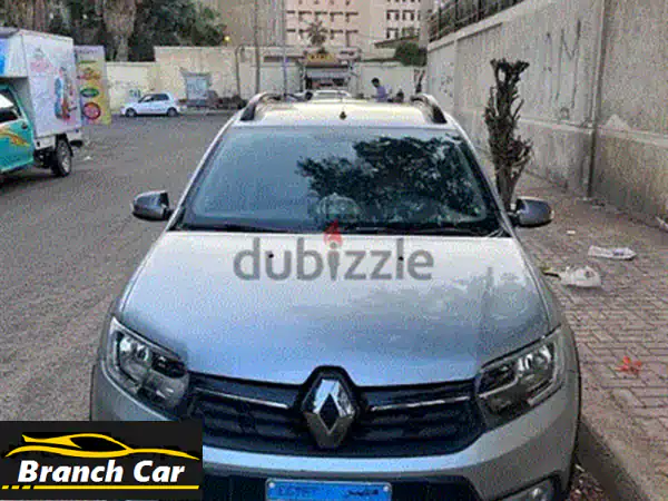 فرصة نادرة! رينو سانديرو ستيب واي 2023 – كسر زيرو 21 ألف كم فابريكة وصيانات توكيل | مرور اسكندرية | اللون الأسود الأنيق
