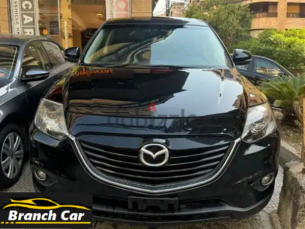 مازدا CX9 2015 الفاخرة: 7 مقاعد، أسود، بحالة ممتازة |...