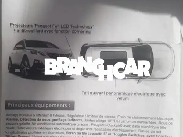بيجو 3008 ديزل أوتوماتيك 2020 - إصدار White BVA المحدود |...