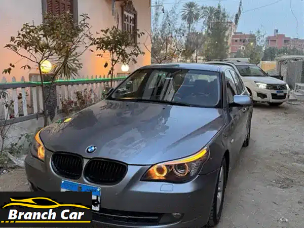 BMW 523i 2008: الوحيدة بحالة الزيرو في مصر! دبلوماسية،...