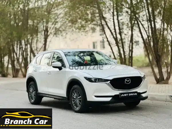مازدا CX-5 موديل 2019 بيضاء فل كامل: زر تشغيل، مقاعد...
