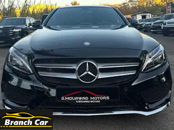 مرسيدس C-Class 2017 فاخرة للبيع: دفع رباعي، فل كامل، لون أبيض | 95 ألف ميل، Carfax متاح!