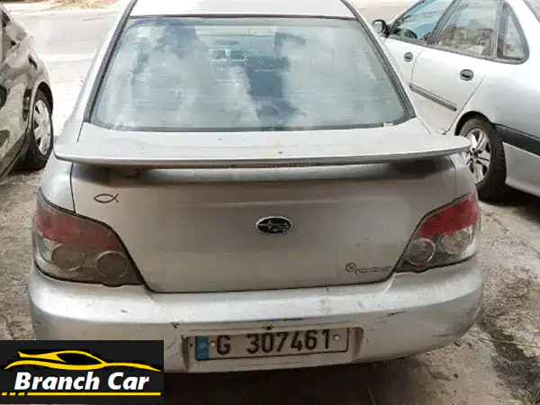 سوبارو إمبريزا 2006 فضية - فرصتك الذهبية لمشروع مميز!