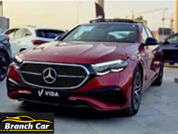 مرسيدس E 200 موديل 2024 للبيع | بحالة الزيرو (عداد 400...