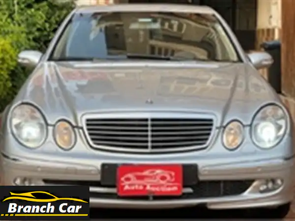 مرسيدس E 240 موديل 2003: فبريكا بالكامل بحالة الزيرو...