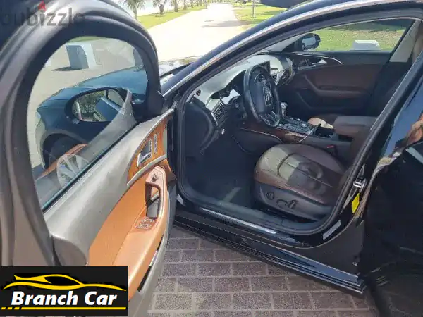 فرصة لا تعوض! أودي A6 2014 سوداء فخمة - بحالة...