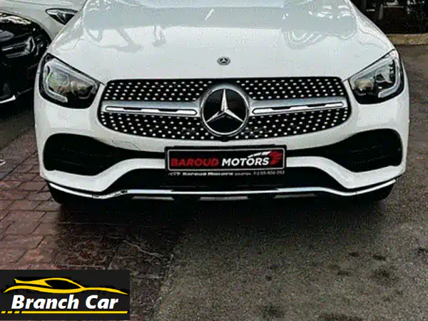مرسيدس GLC300 2019 4MATIC | فل كامل، سقف بانورامي، أبيض |...