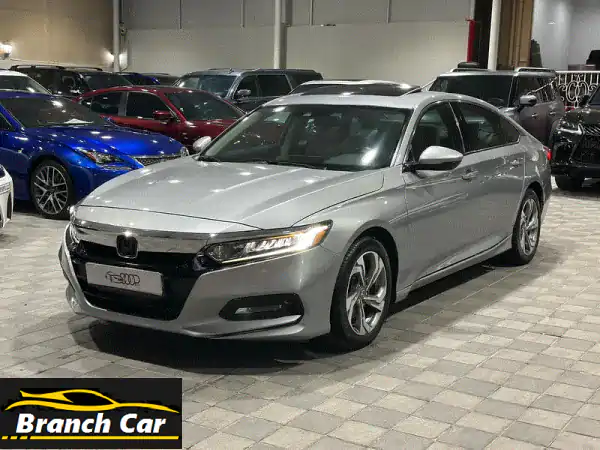 هوندا أكورد 2019 فل أوبشن فضية | تأمين طويل وصيانة وكالة...