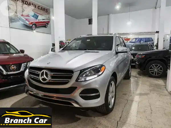 مرسيدس GLE350 4MATIC 2017 فضي | 100% نظيفة | صبغة أصلية |...