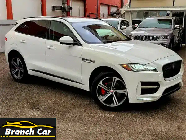 جاكوار F-PACE R-SPORT V6 AWD 2017 - كارفاكس نظيف، بحالة...