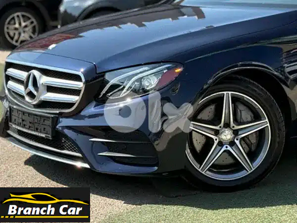 مرسيدس بنز E300 موديل 2017 للبيع - 48 ألف كم فقط - أزرق...