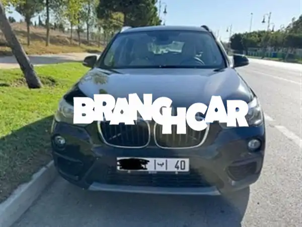 BMW X1 للبيع 2017: فخامة سوداء بفرش بيج جلدي | حالة...