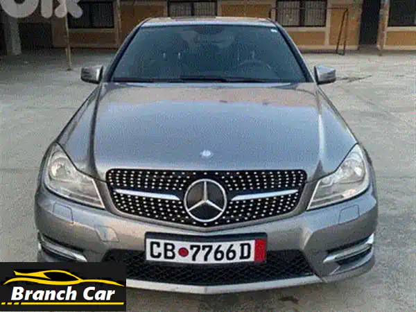 مرسيدس C300 موديل 2010: فخامة ألمانية بـ 79 ألف ميل فقط! (رمادي، نظيفة جداً)