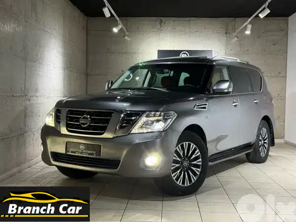 نيسان باترول بلاتينيوم 2014 V8 رمادي | مالك واحد...