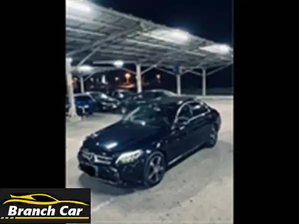 مرسيدس C180 2020 فابريكا بالكامل - لون مميز وبحالة الزيرو!...