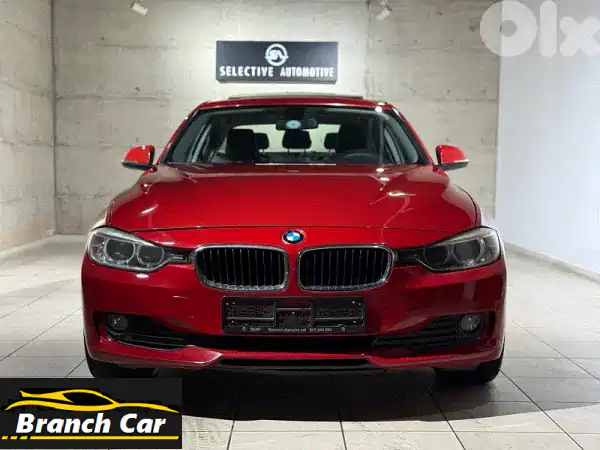 BMW 320 Sport Line 2012 الحمراء الفاخرة - 115 ألف كم | نظافة...