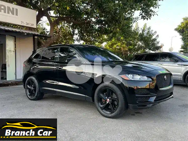 جاكوار F-Pace 2018 سوداء للبيع | الفخامة والأداء ينتظرانك!