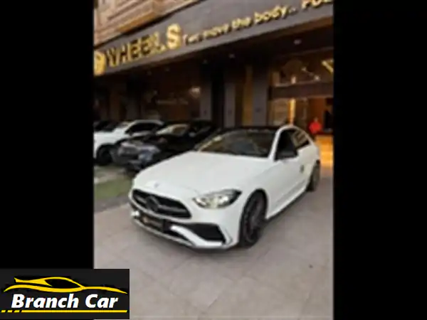 مرسيدس C200 موديل 2022 للبيع بالتجمع | كسر زيرو 15 ألف كم...