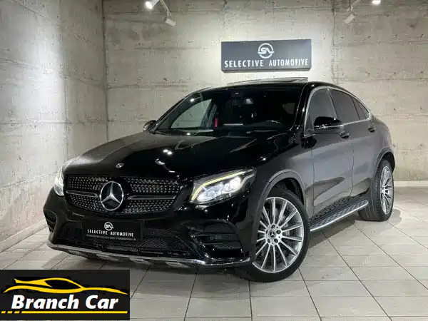 فرصة لا تعوض: مرسيدس GLC 300 AMG 2017 أسود | مالك واحد، صيانة...