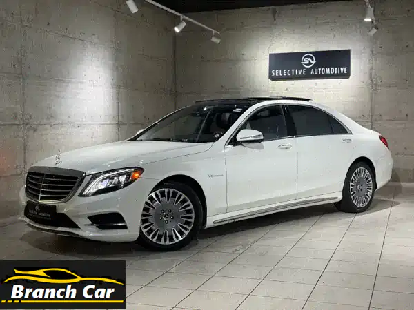 امتلك الفخامة: مرسيدس S550 AMG 2014 أبيض لؤلؤي - مالك واحد...