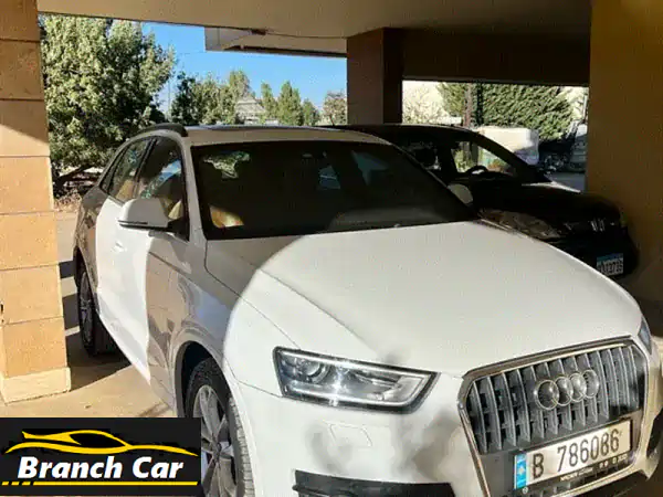 Audi Q3 2015 للبيع - نظيفة جداً، كواترو 4 سلندر، مالك...