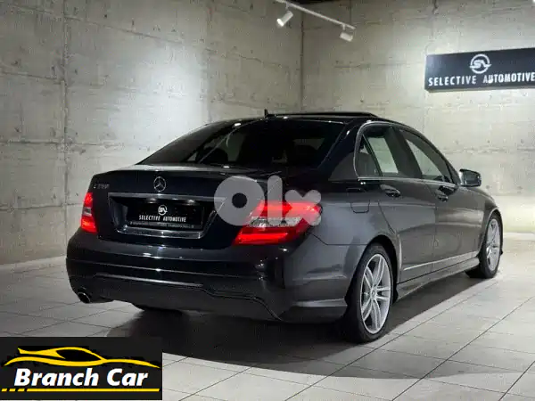 مرسيدس C250 AMG 2012 أسود | فخامة المالك الواحد...