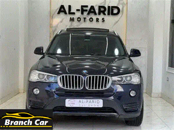 BMW X3 2014 Top Line | فخامة ألمانية، أداء استثنائي - فابريكا ورخصة سنة!