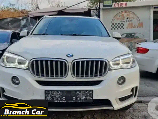 BMW X5 2017 Xdrive 3.5 فل كامل | أبيض | مواصفات أجنبية | نظافة...