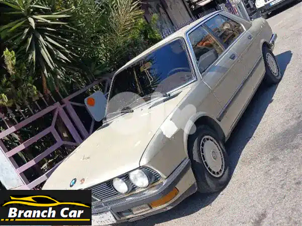 BMW 1986 كلاسيكية للبيع: تحفة فريدة ولون مميز - فرصة نادرة!