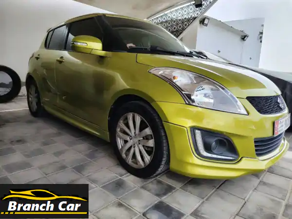 سوزوكي سويفت 2015 GLX إصدار خاص: أوتوماتيك كامل، مثبت سرعة، اقتصادية ومميزة!