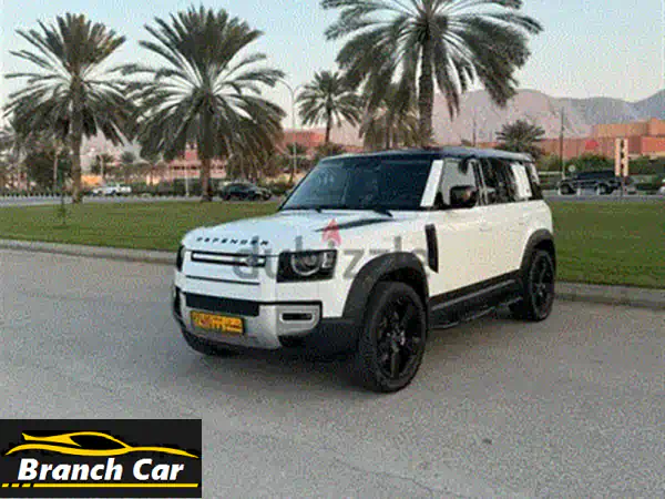 لاند روفر ديفندر 2020 V6 P400 فضي | فل كامل، وارد أمريكا، نظافة وكالة بسعر استثنائي بمسقط