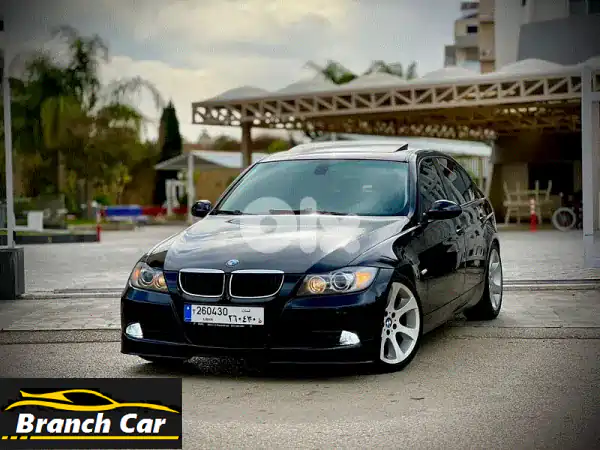 فرصة لا تعوض! BMW الفئة الثالثة E90 موديل 2006 | أسود...